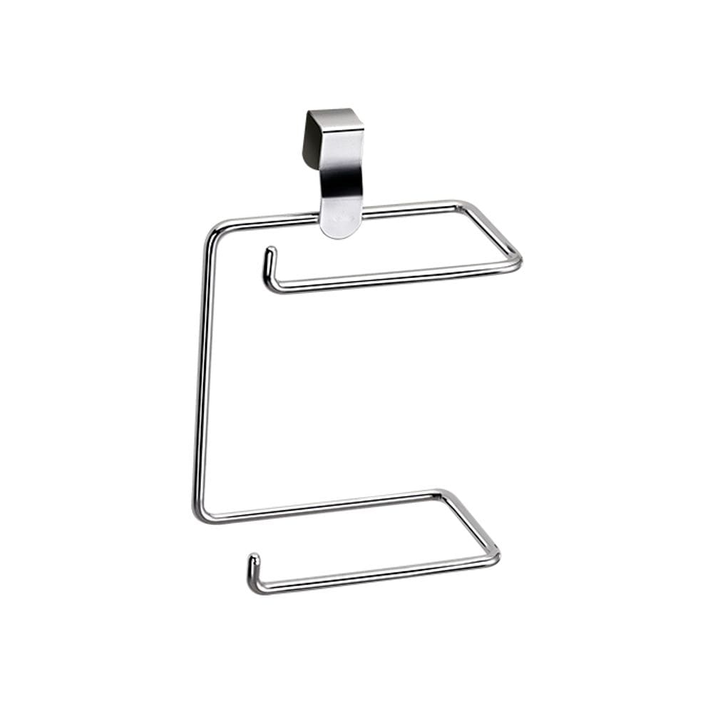 Suporte duplo para pendurar rolo papel higiênico na descarga