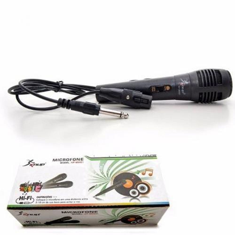 Microfone Profissional Com Fio - Knup