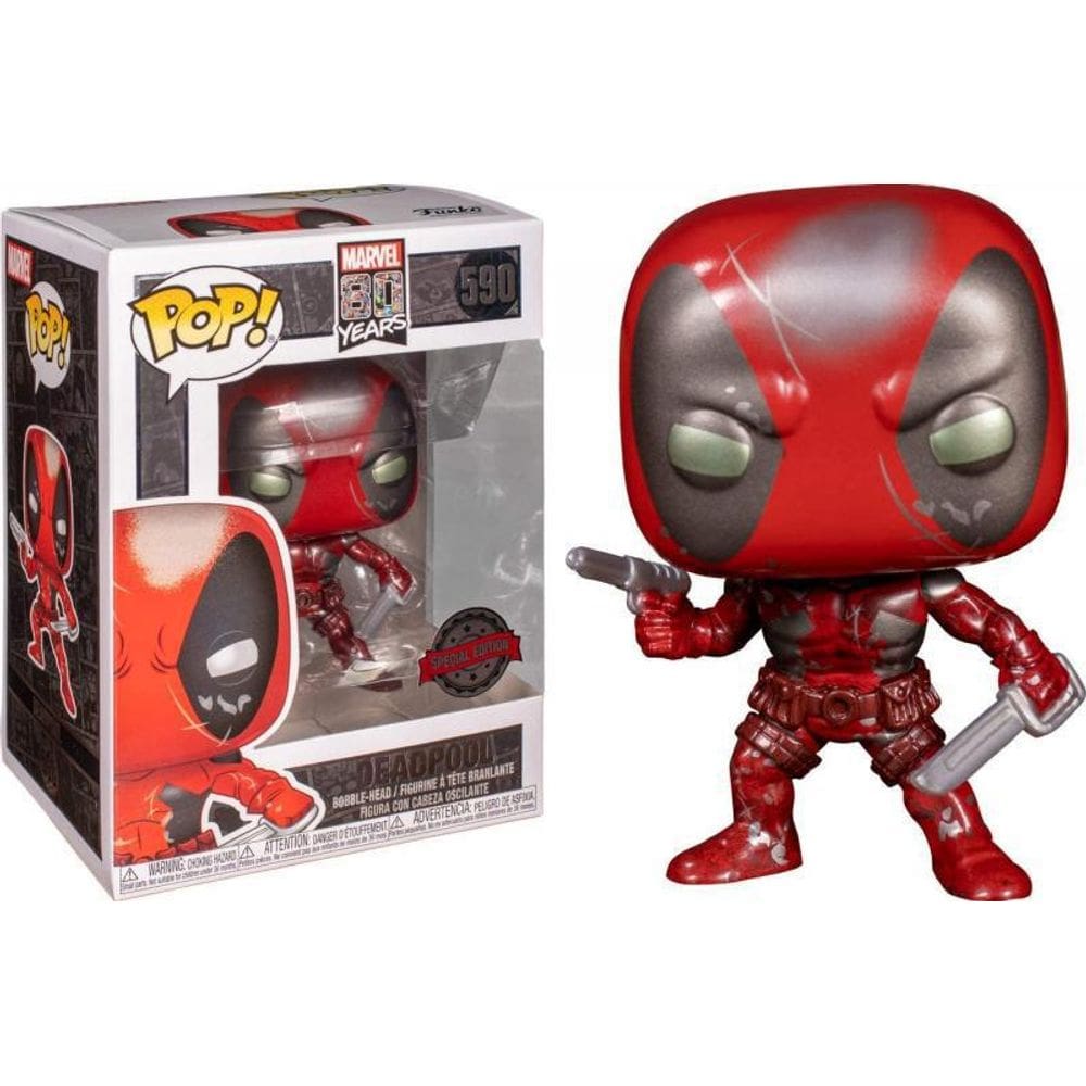 Funko Pop Deadpool 546 Marvel 80 Years Special Edition