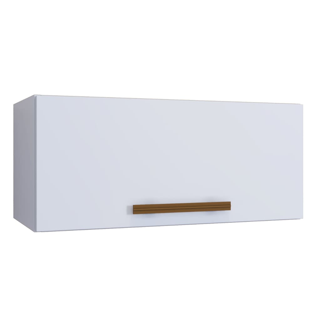 Armário de Cozinha Aero 1 Porta Fox Arte Móveis Branco