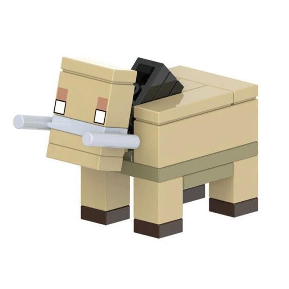Boneco Minifigure Blocos De Montar Hoglin Minecraft