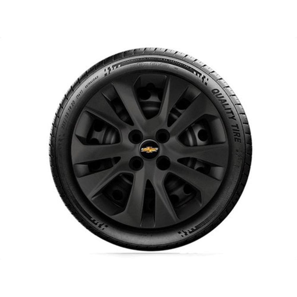 Calota Onix Prisma 2020 2021 Gm Preto Aro 15 G377Pfu