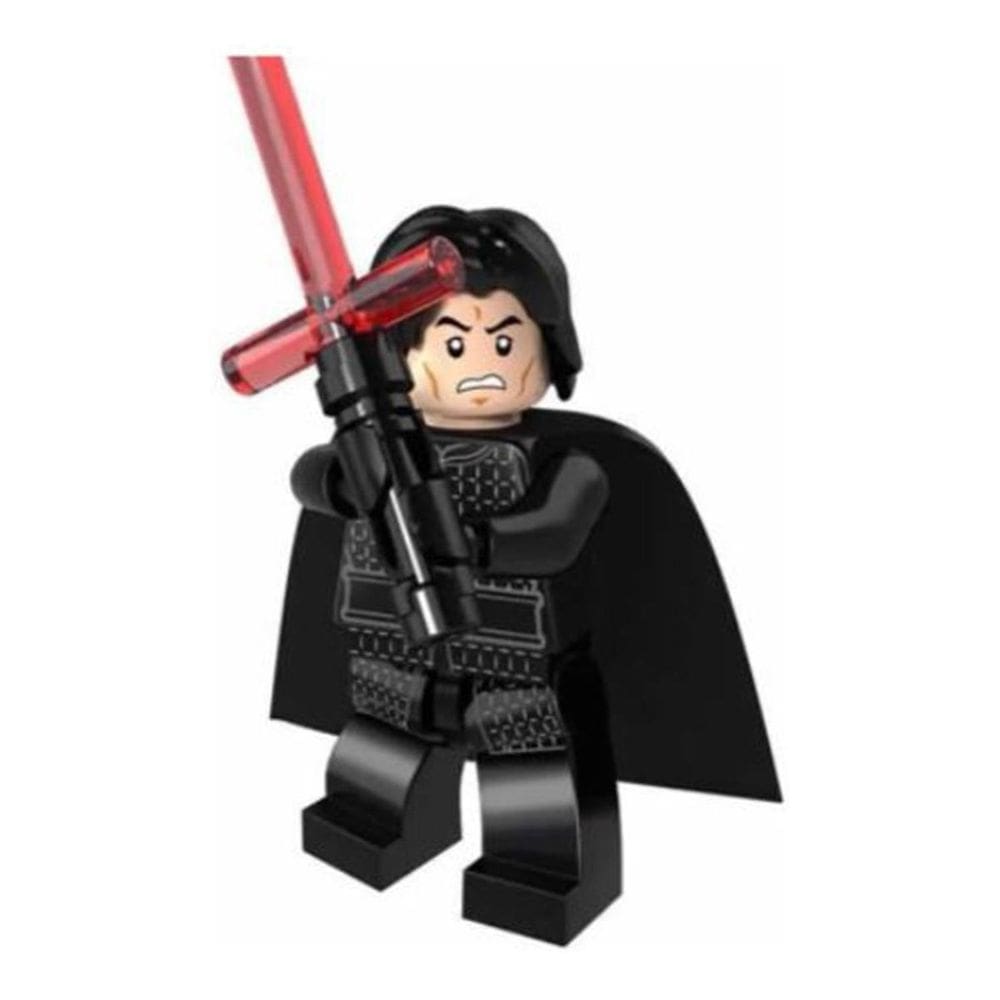 Kylo Ren Star Wars Boneco Blocos De Montar