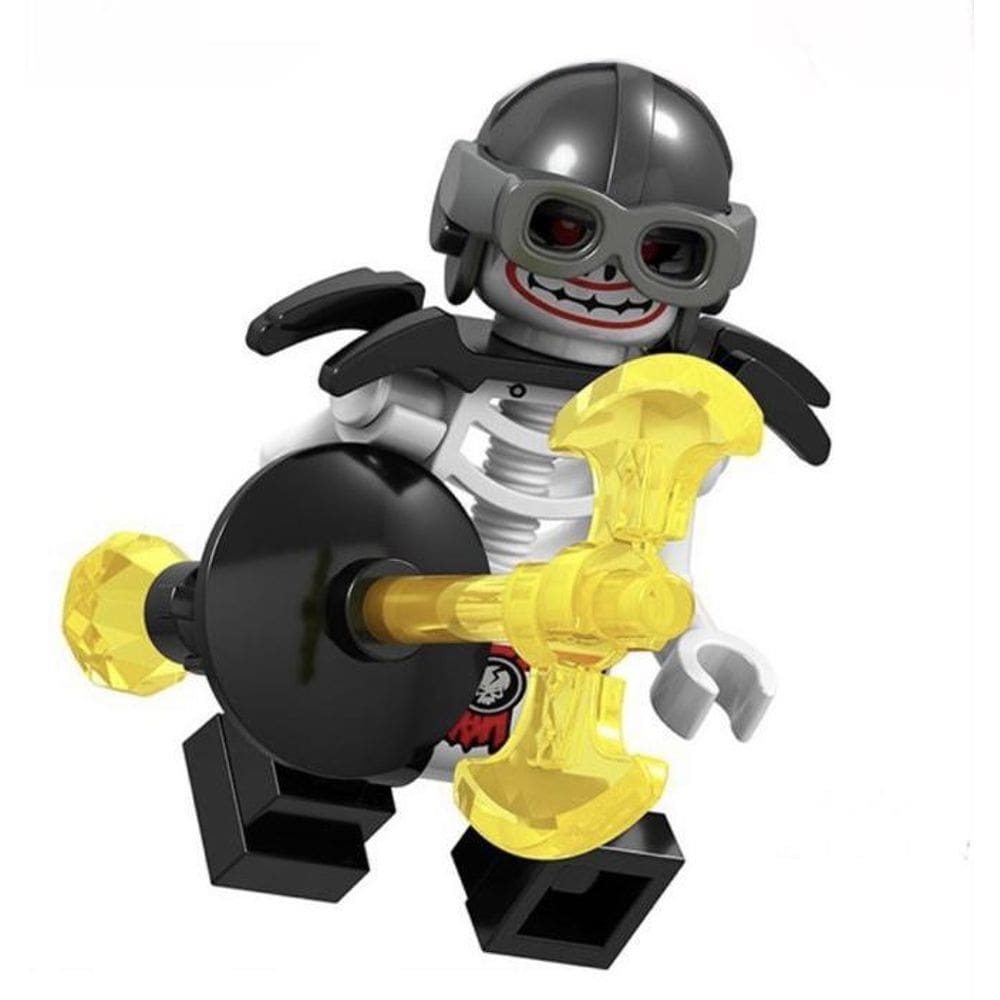 Boneco Blocos De Montar Bone Soldier Combate Ninjago Ninjago