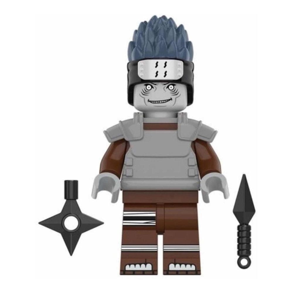 Boneco Blocos De Montar Kisame Hoshigaki Kirigakure Naruto