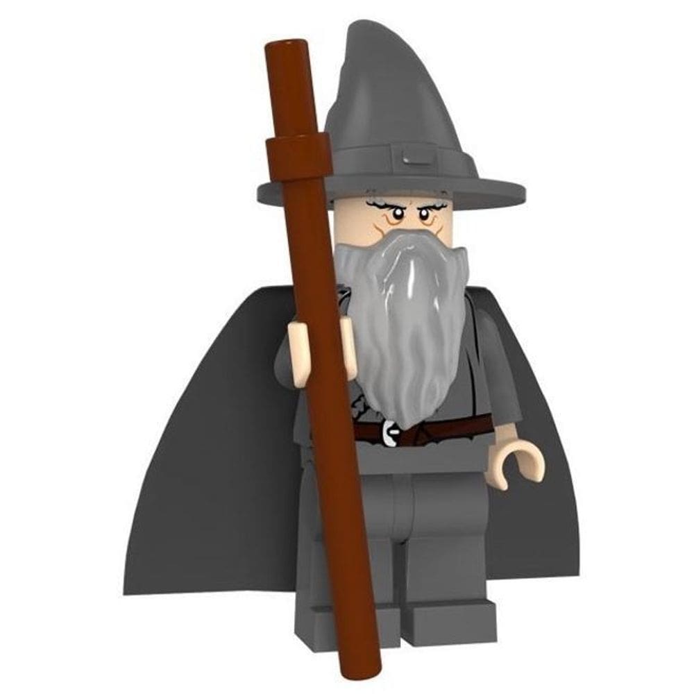 Minifigures Gandalf The Grey Filme Senhor Dos Anéis
