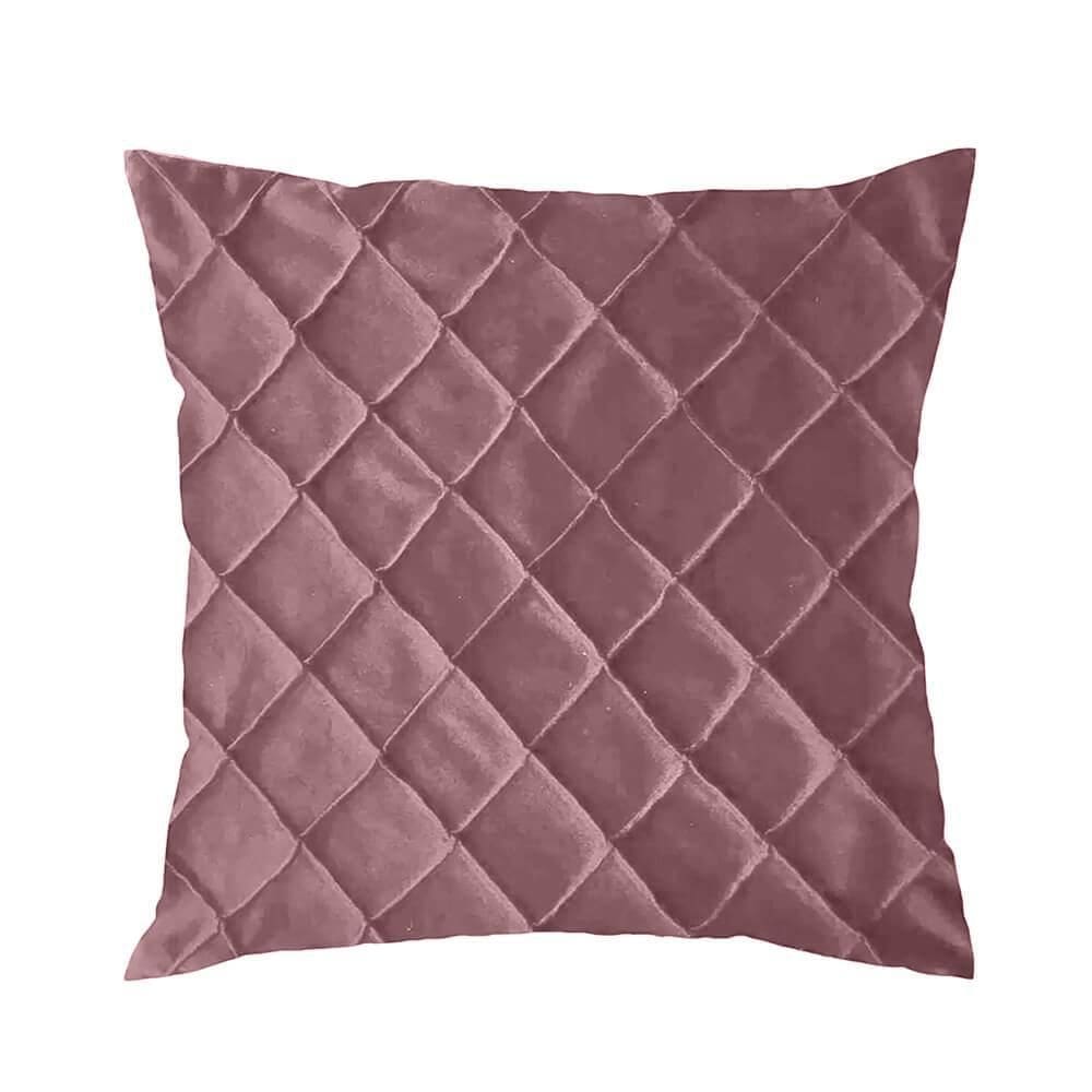 Capa De Almofada Cantone 40Cm X 40Cm - Jolitex Rosa Queimado