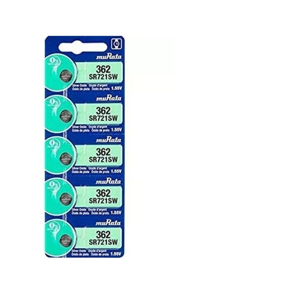5 Bateria Sony 362 Sr721Sw Relógio Pc