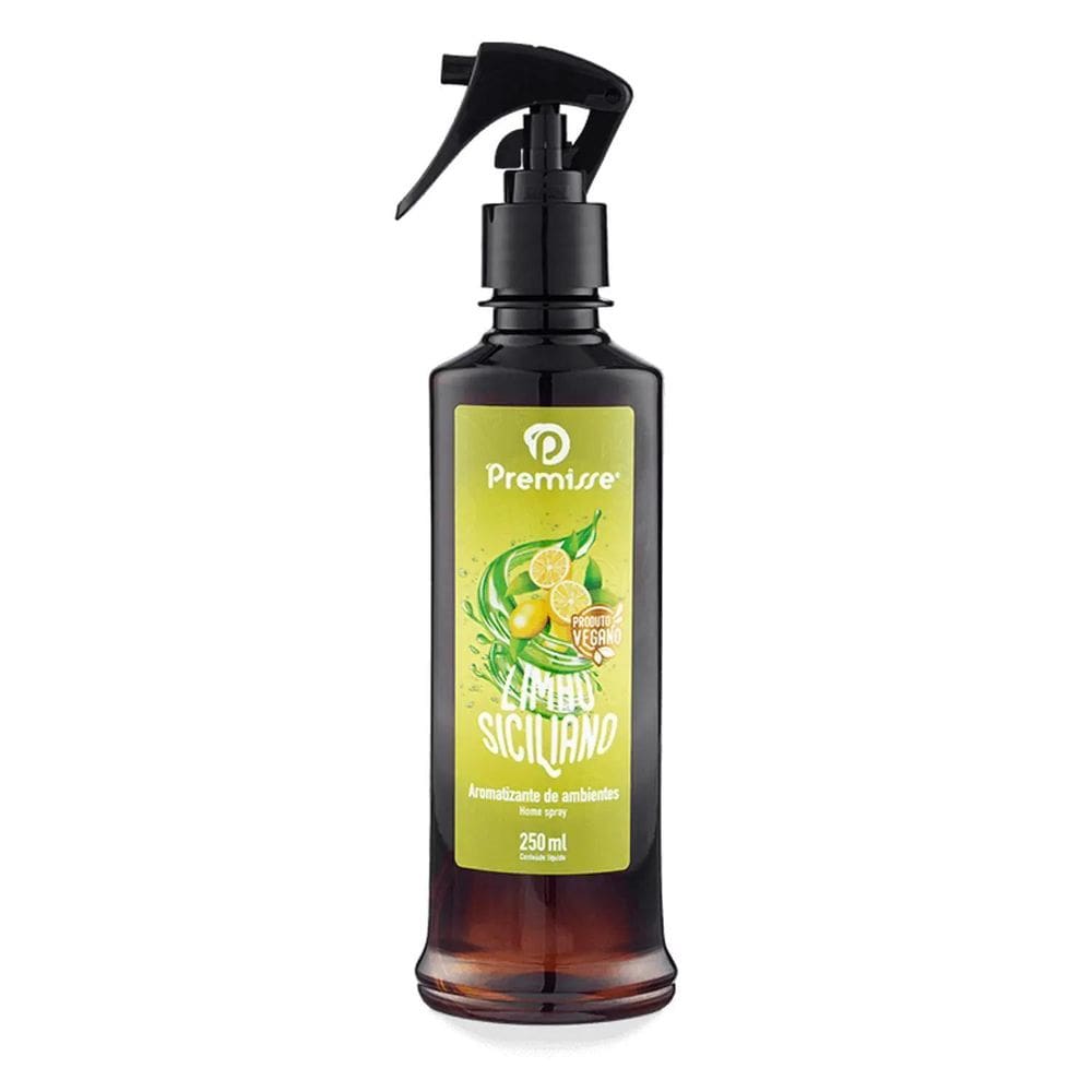 Aromatizante Premisse Vegano Limão Siciliano 250Ml Ambientes