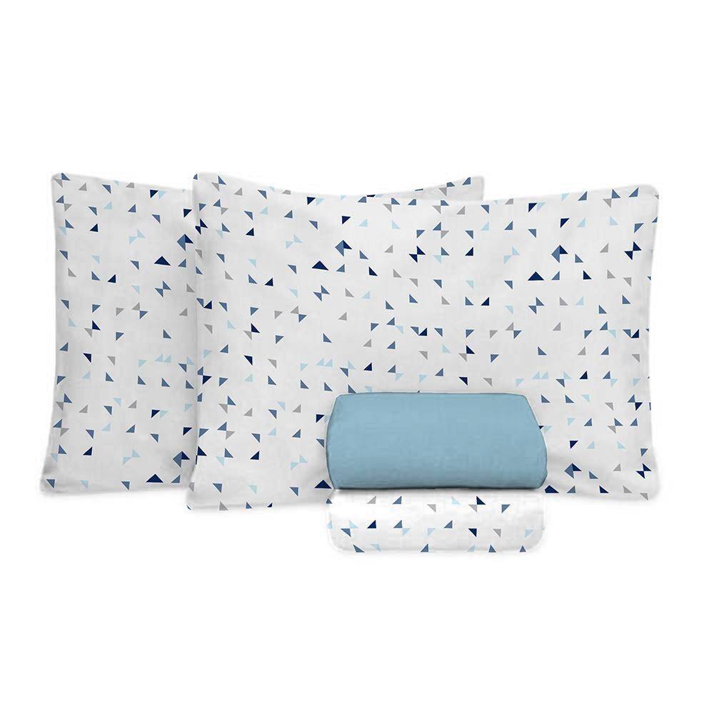 Jogo De Cama Queen Size 200 Fios Fiori - Heitor 7603