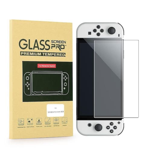 Imagem do produto Película de Vidro 9H Hard Glass - Nintendo Switch Oled em Extra