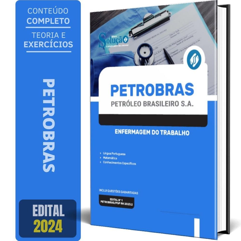 Apostila Petrobras 2024 - Enfermagem Do Trabalho