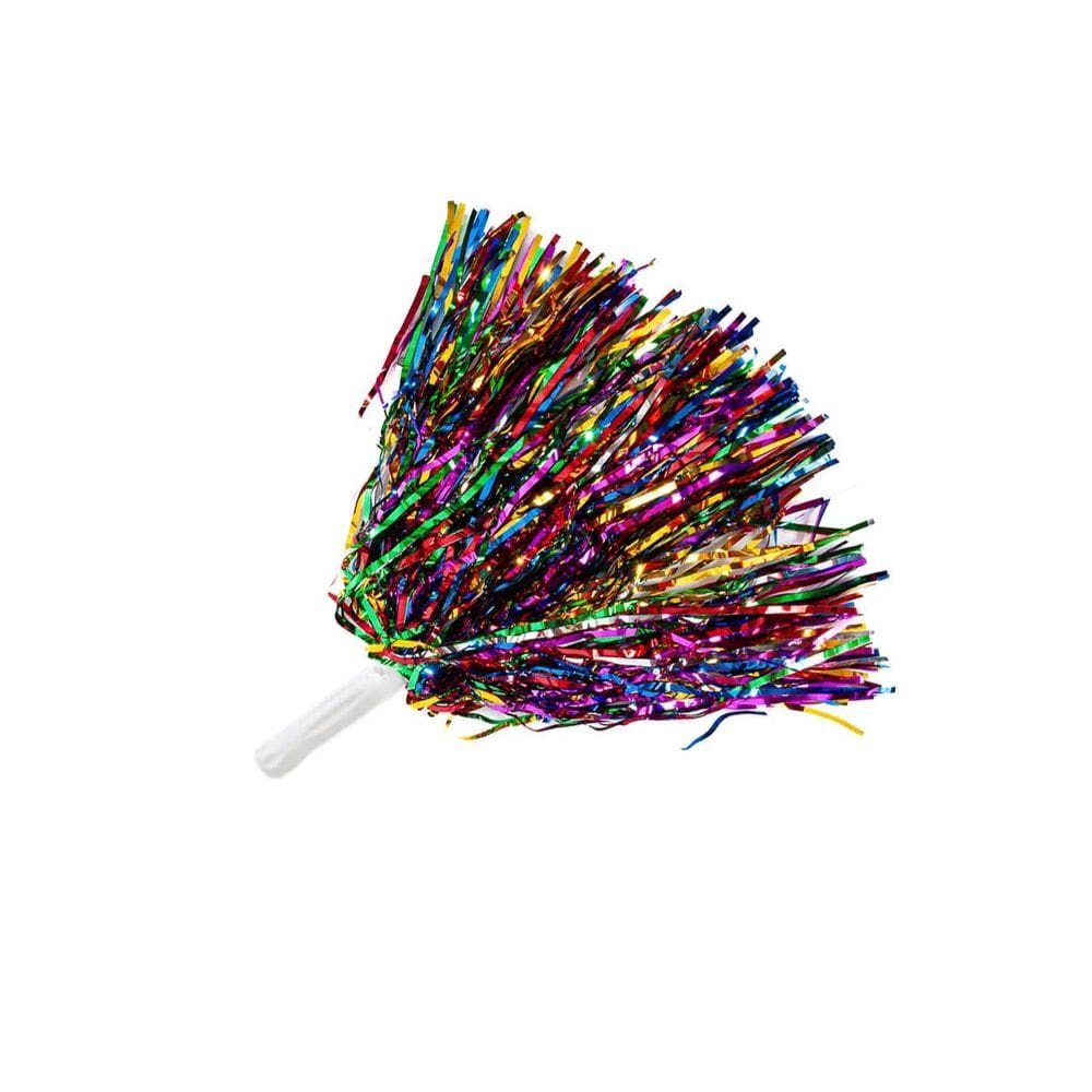 Pompom Metalizado Lider De Torcida - Colorido
