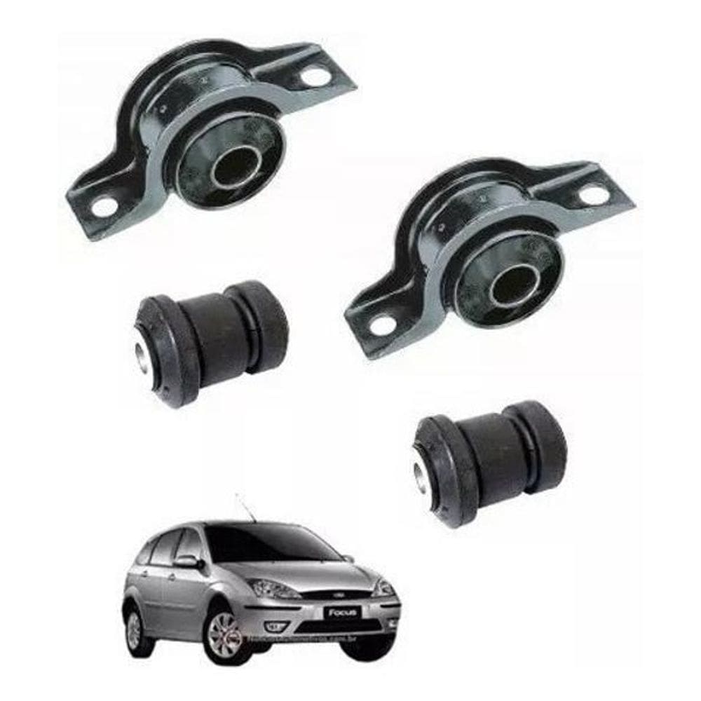 4 Bucha Balança Bandeja Ford Focus 2000 01 02 03 04 05 07 0