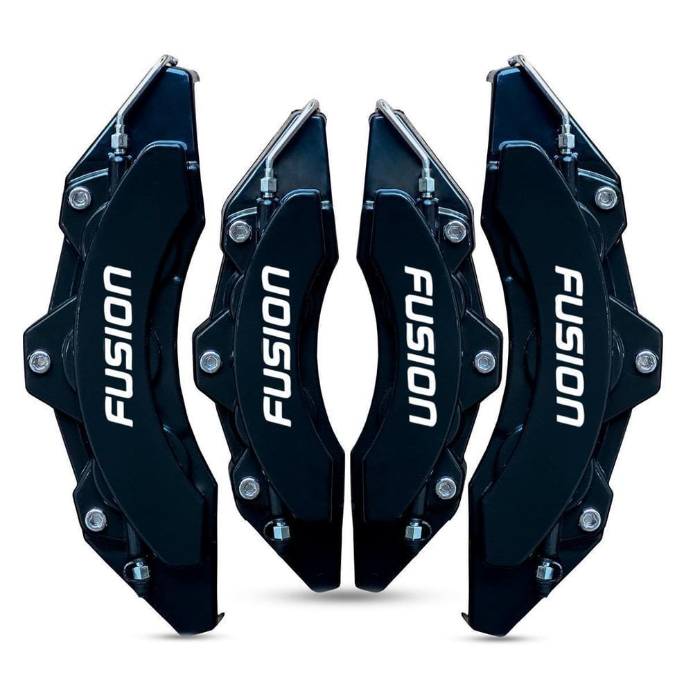 Jogo Capa De Pinça De Freio Universal Para Fusion Cor Preta