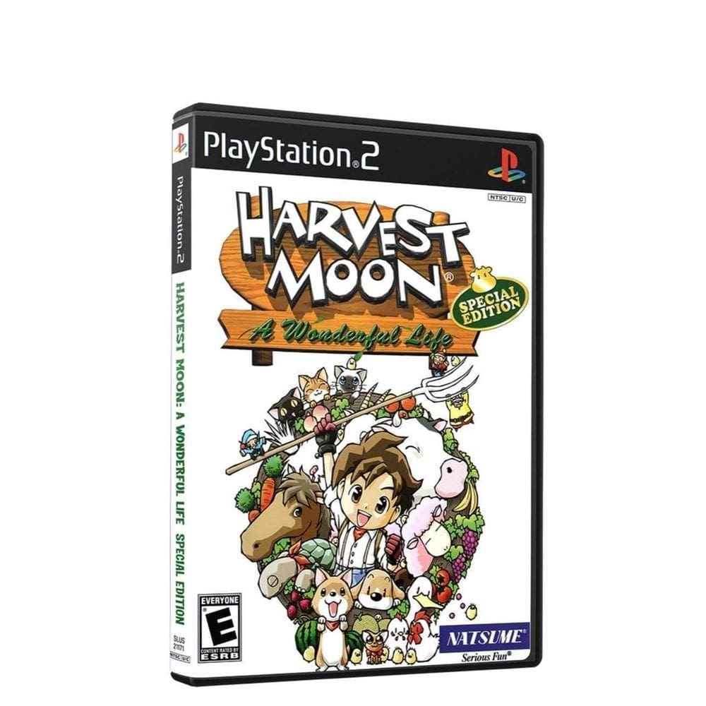 Jogo Harvest Moon A Wonderful Life Special Edition -Ps2