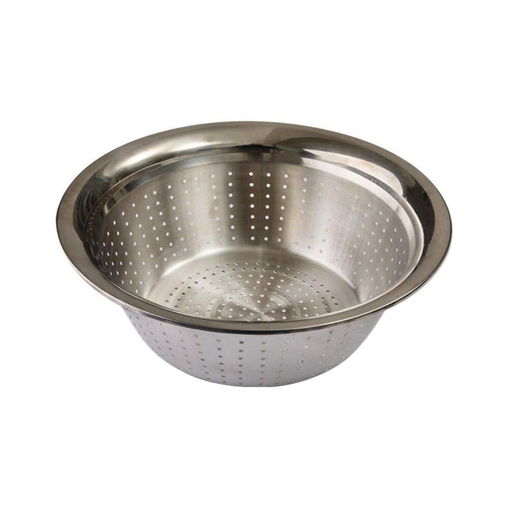 Escorredor Macarrao Multiuso Inox Fruta Legumes E Verduras