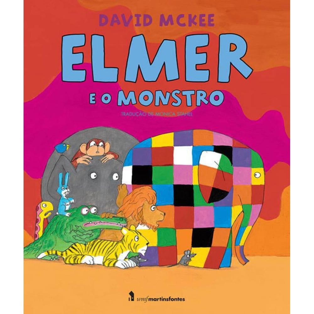 Livro Elmer E O Monstro