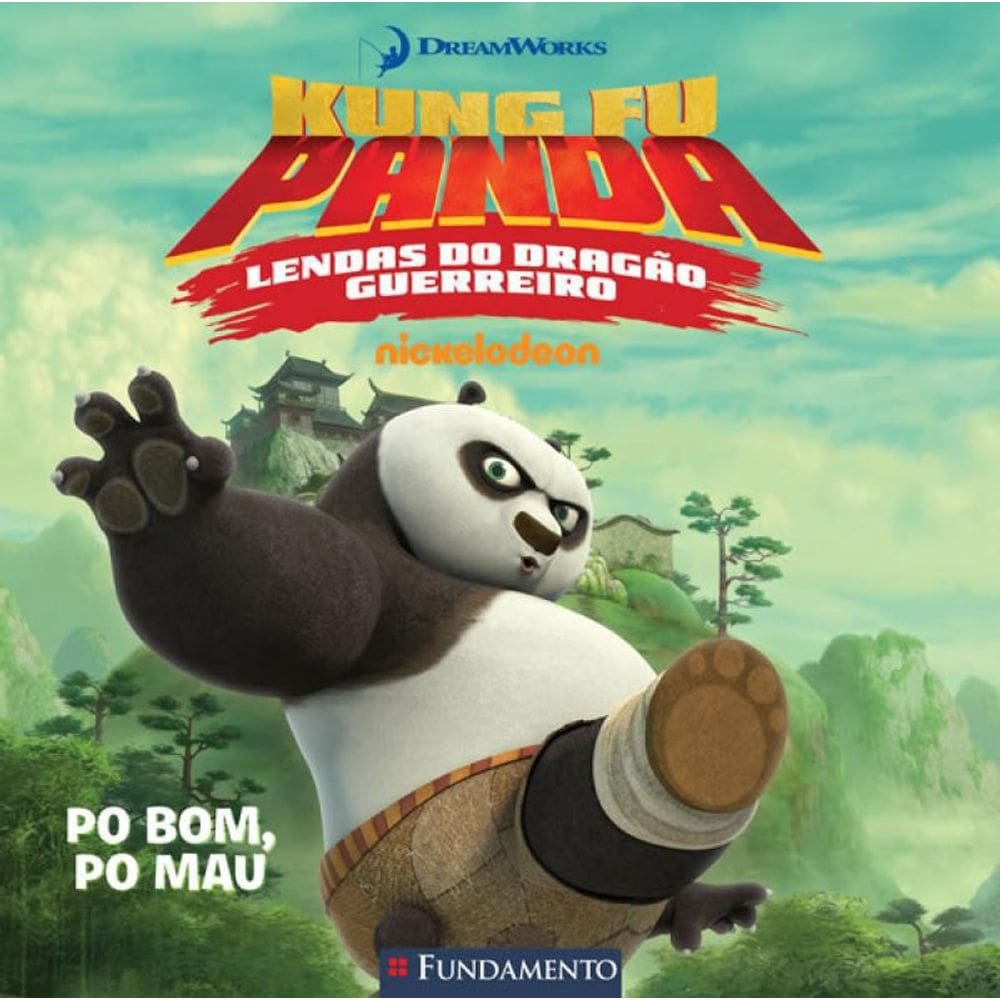 Livro Kung Fu Panda - Po Bom, Po Mau