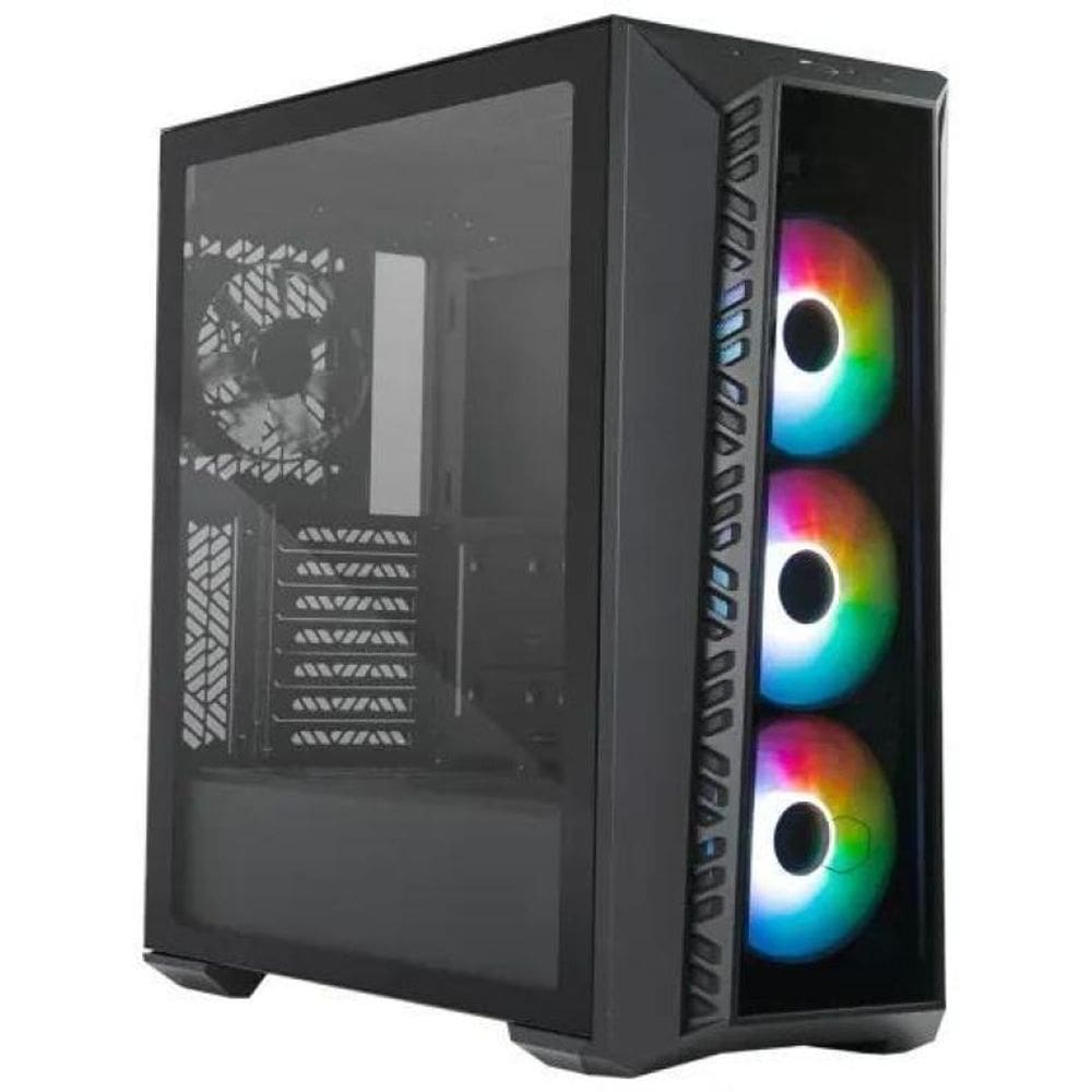 Gabinete Cooler Master MB520 Vidro Temperado - 3 Fans ARGB