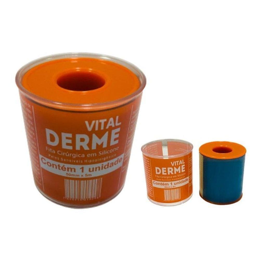 Fita De Silicone Rolo 5Cm X 5M Para Cicatriz E Queloide