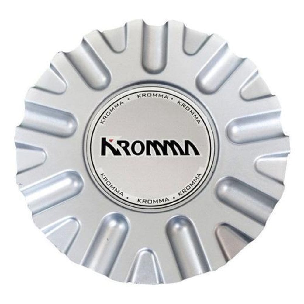 Calota Centro Miolo Roda Kr1560 Prata Emblema Kromma
