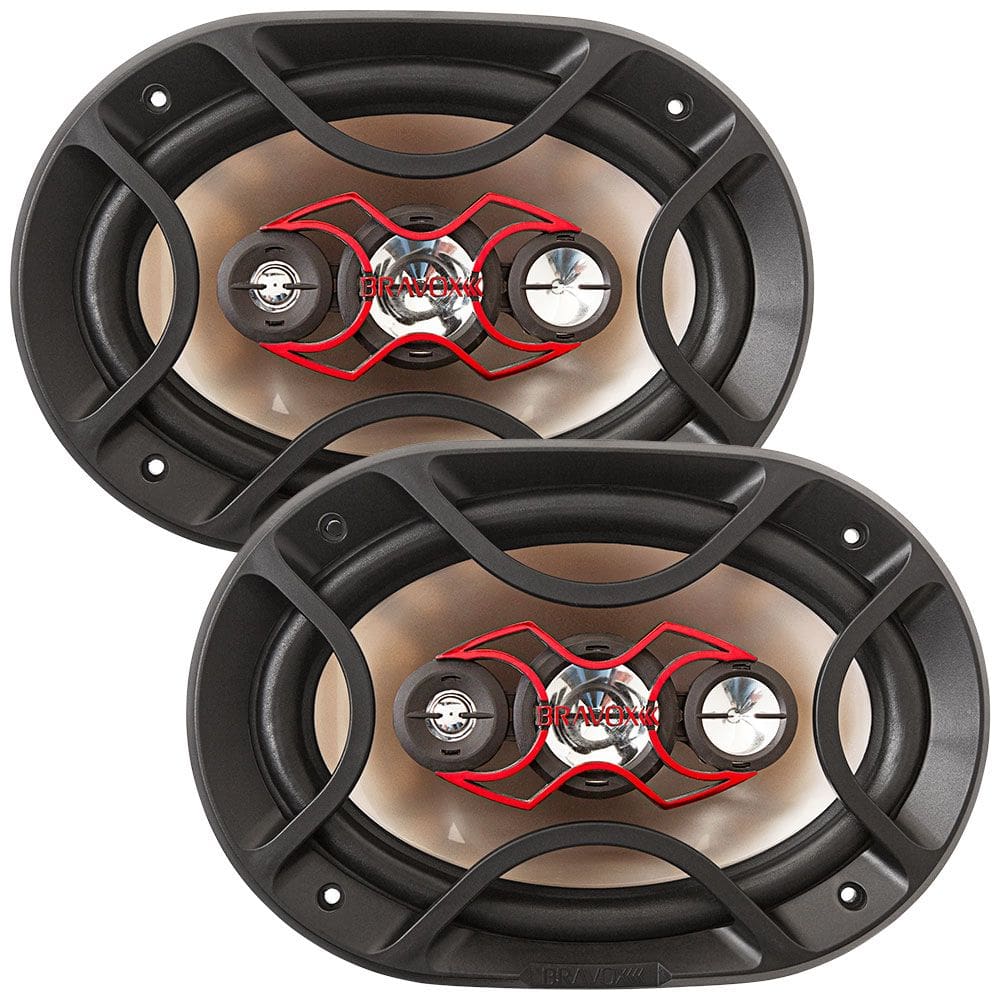 Alto Falante Bravox B4X69 X 70Wrms 4ohms Quadraxial 6x9