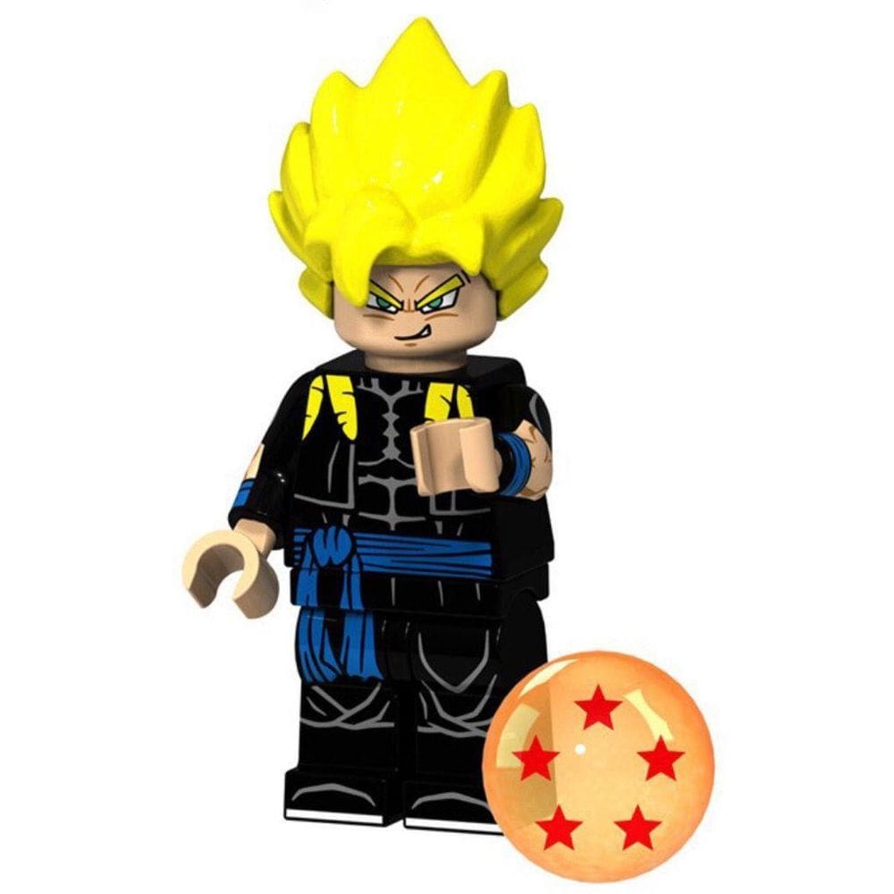 Boneco Blocos De Montar Gotenks Xeno Dragon Ball