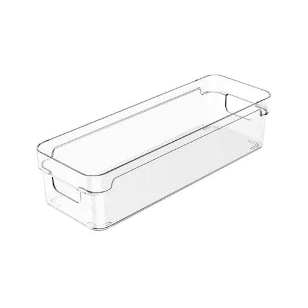 Organizador Clear 30x10x7cm Natural - Ou