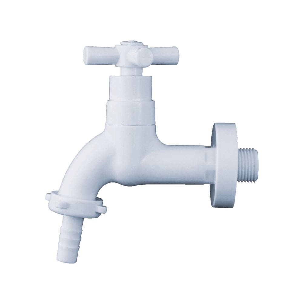 Torneira Tanque Luxo Abs Branca Branco