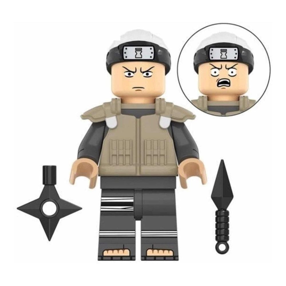 Boneco Blocos De Montar Baki Personagem Naruto