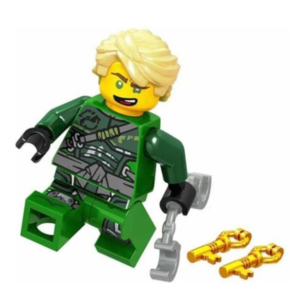 Boneco Blocos De Montar Lloyd Ninja Go Ninjago
