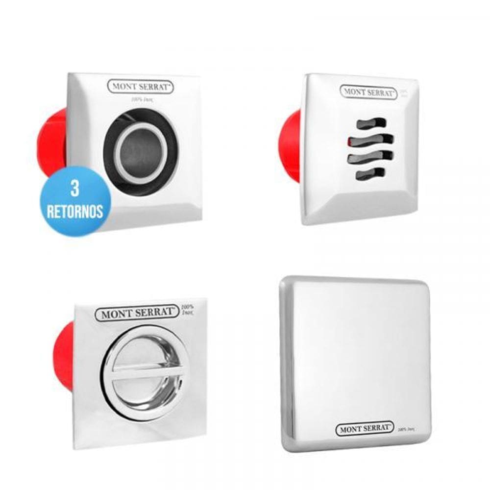Dispositivos 1 Nivelador 1 Drenox Inox 1 Aspiração3 Retornos