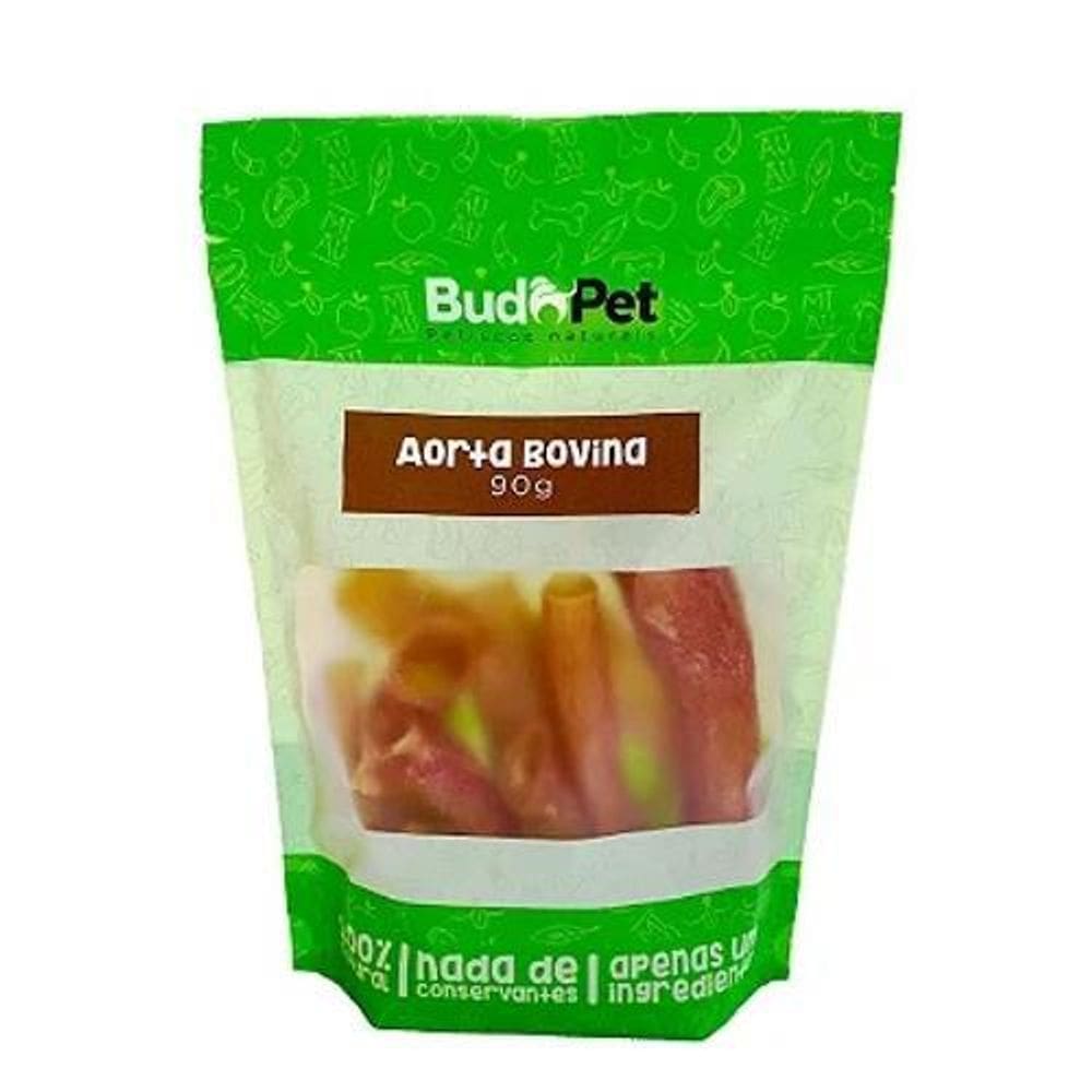 Budopet Aorta Bovina Petisco Natural Para Cães - 90G