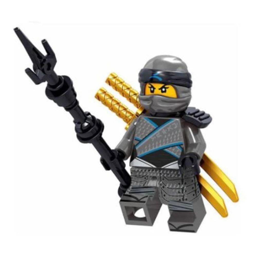 Boneco Blocos De Montar Nya Combate Ninja Go Ninjago