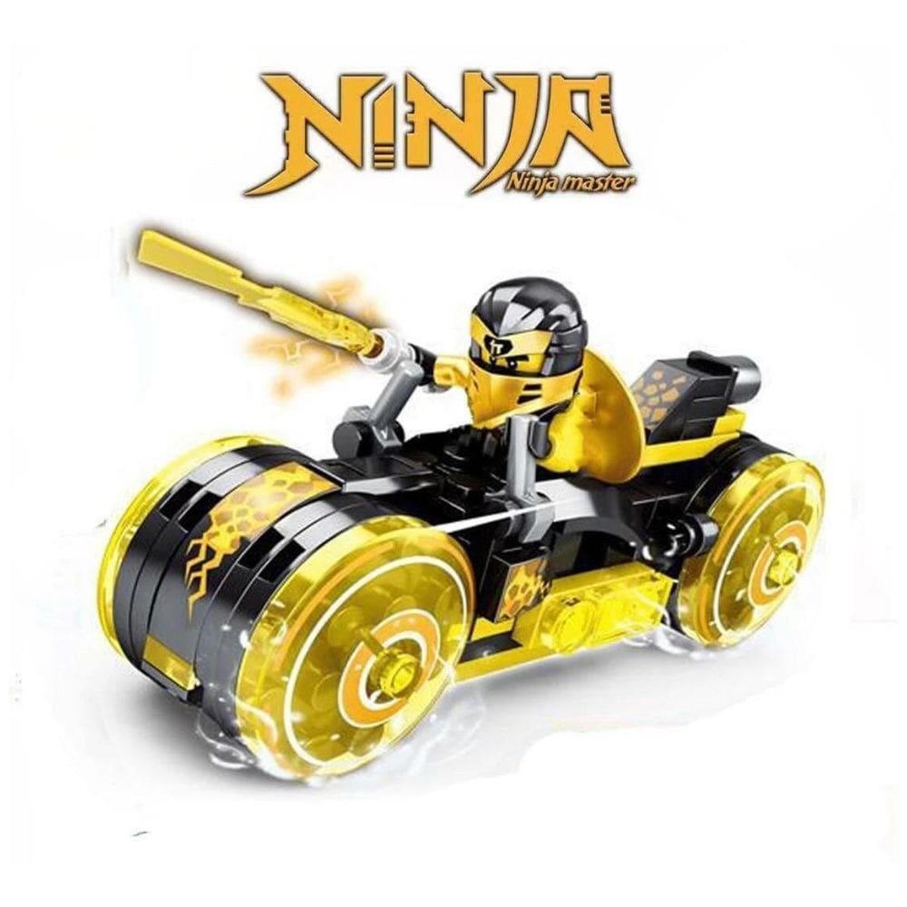 Blocos De Montar Moto Chocking Hazard Cole Ninjago