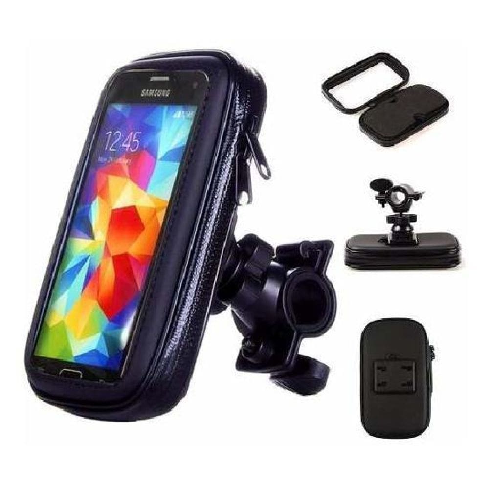 Suporte De Celular Para Moto Bicicleta Guidão Impermeável