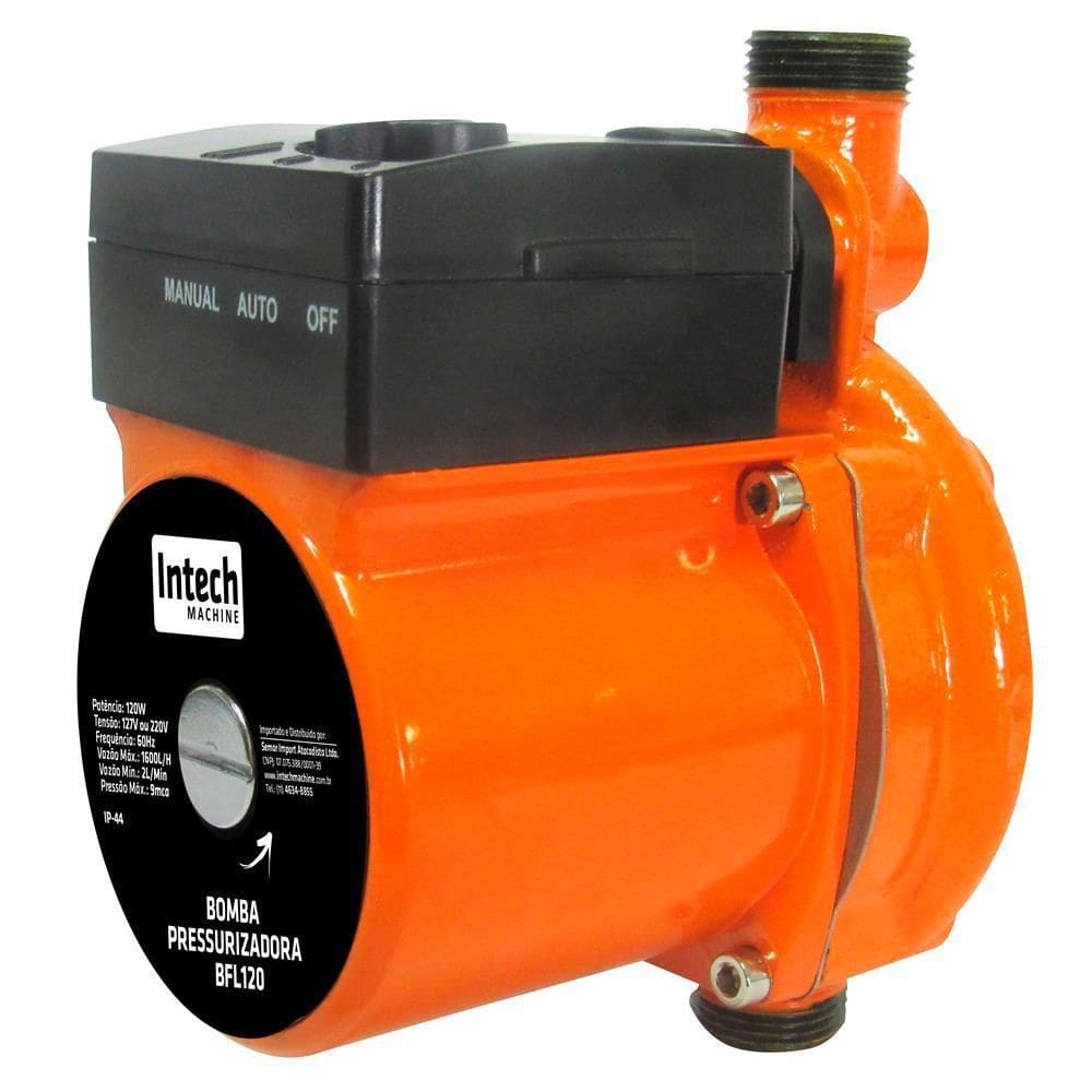 Bomba Pressurizadora BFL120 Intech Machine 220V 120W 1600l/H
