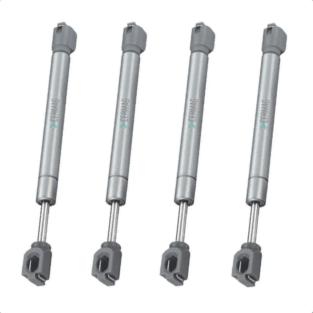 4 Amortecedor Porta Armário Pistão Gás 80N Capacidade 8Kg