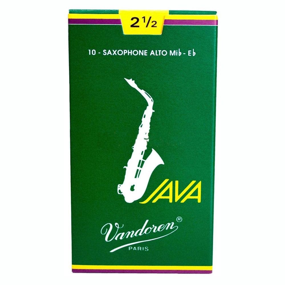 Palheta Vandoren Java Nº 2,5 Para Sax Alto