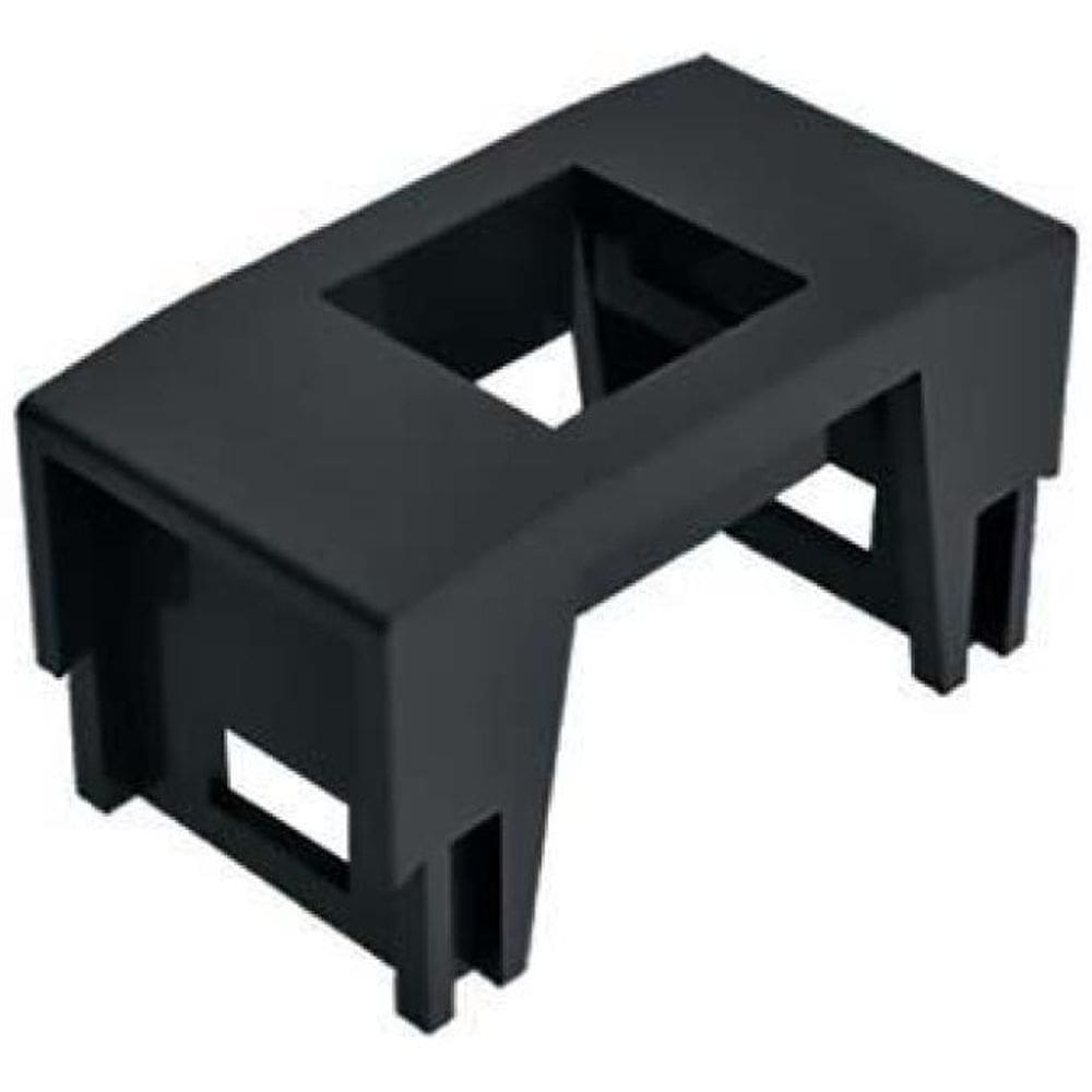 Bloco Keystone Pezzi Preto Para Rj11 - Rj45 - Hdmi - Usb -