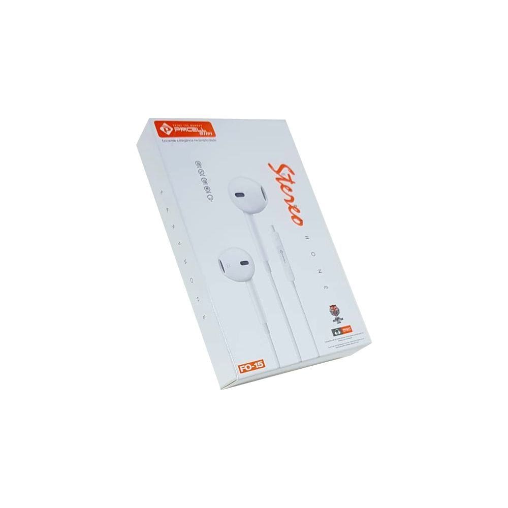 Fone Ouvido Stereo Intra Auricular Earphone P2 Fo-15