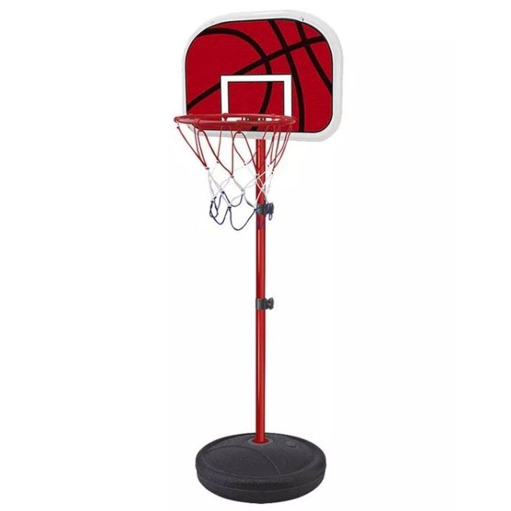 Cesta de basquete infantil ate 2,02 m com bola inclusa