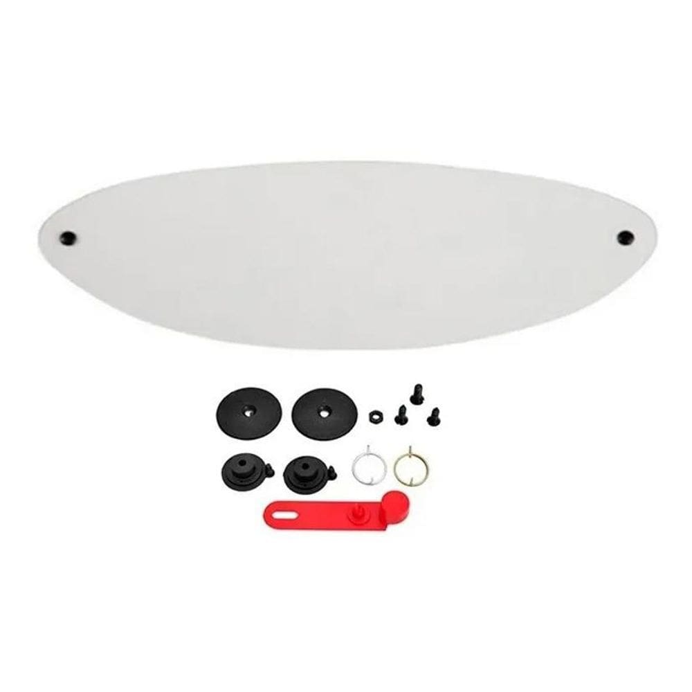 Viseira Cristal Capacete San Marino + Kit Reparo Motovisor