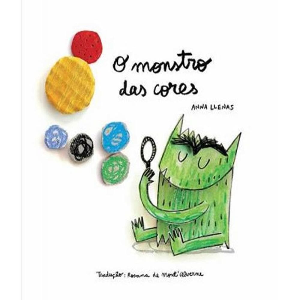 Livro O Monstro Das Cores - Anna Llenas 1° Edição