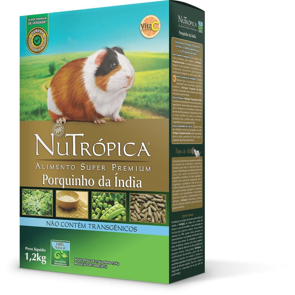Nutropica - Porquinho Da India 1,2 Kg