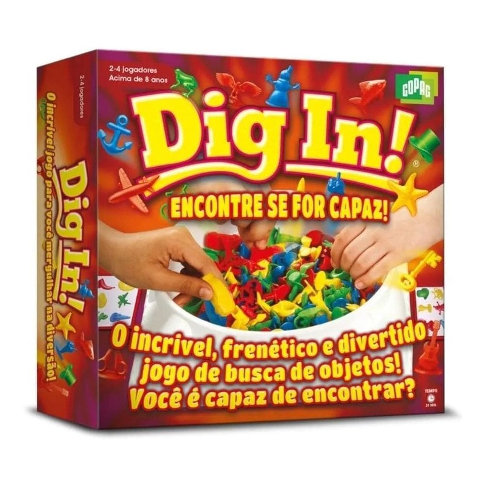 Jogo De Busca Dig In Encontre Se For Capaz Copag