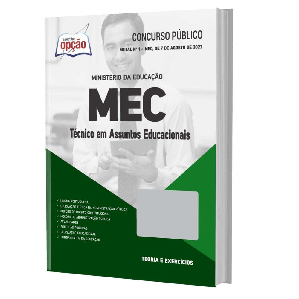 Apostila Mec 2023 - Técnico Em Assuntos Educacionais
