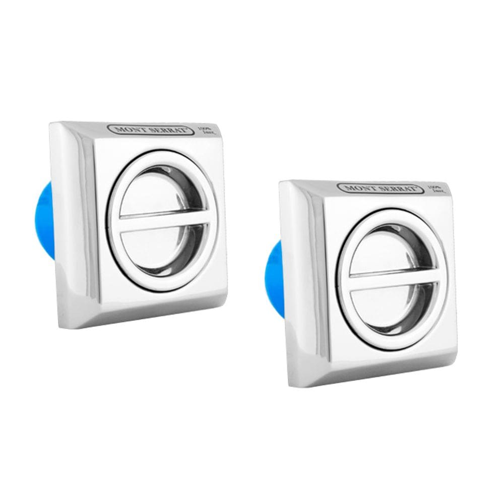 Dois Dispositivos De Aspiração Quadrado Inox Encaixe Mont Serrat