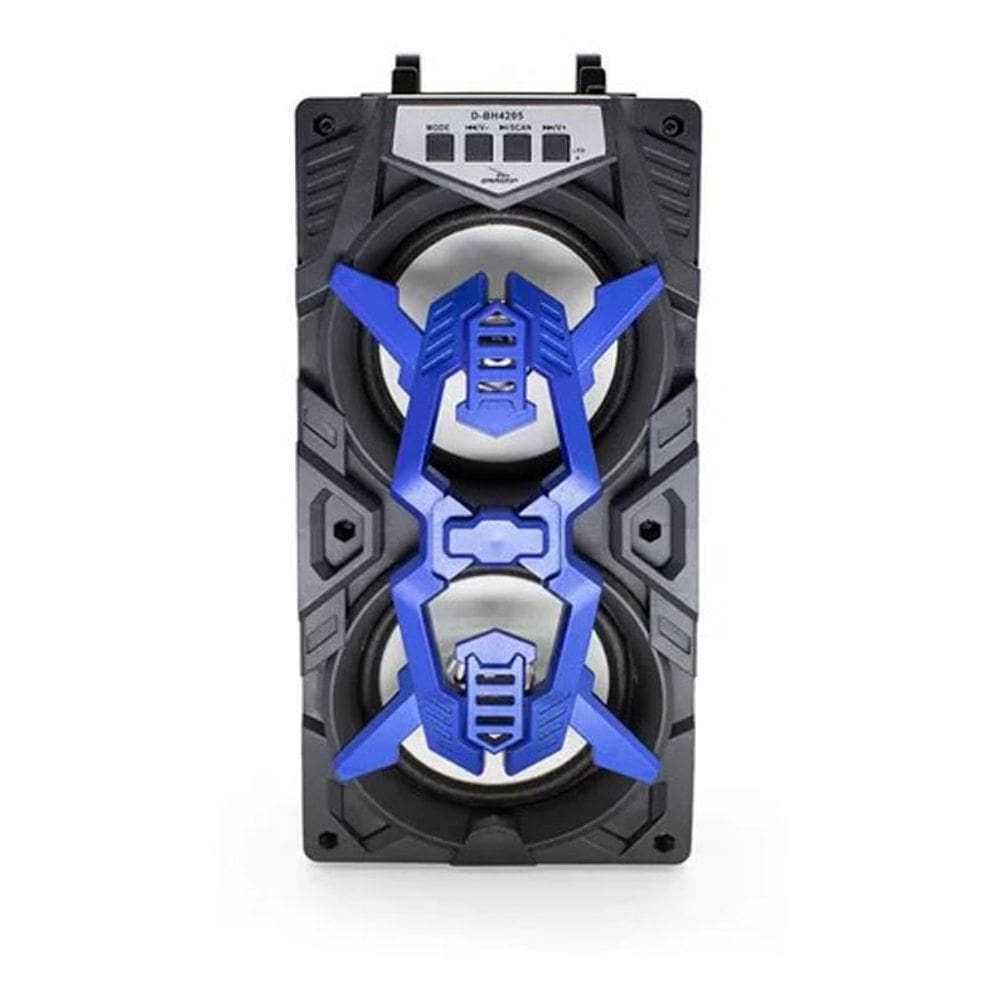 Caixa De Som Bluetooth 10W Grasep D-Bh4205  Azul